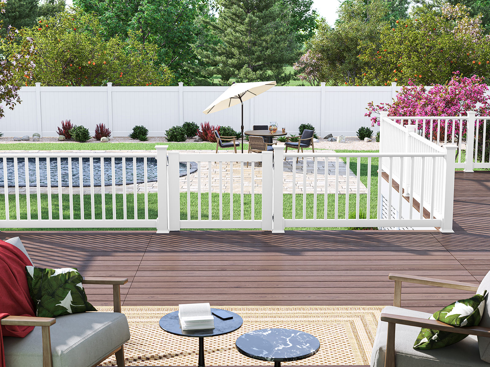Comment choisir la bonne balustrade en vinyle pour votre terrasse ?