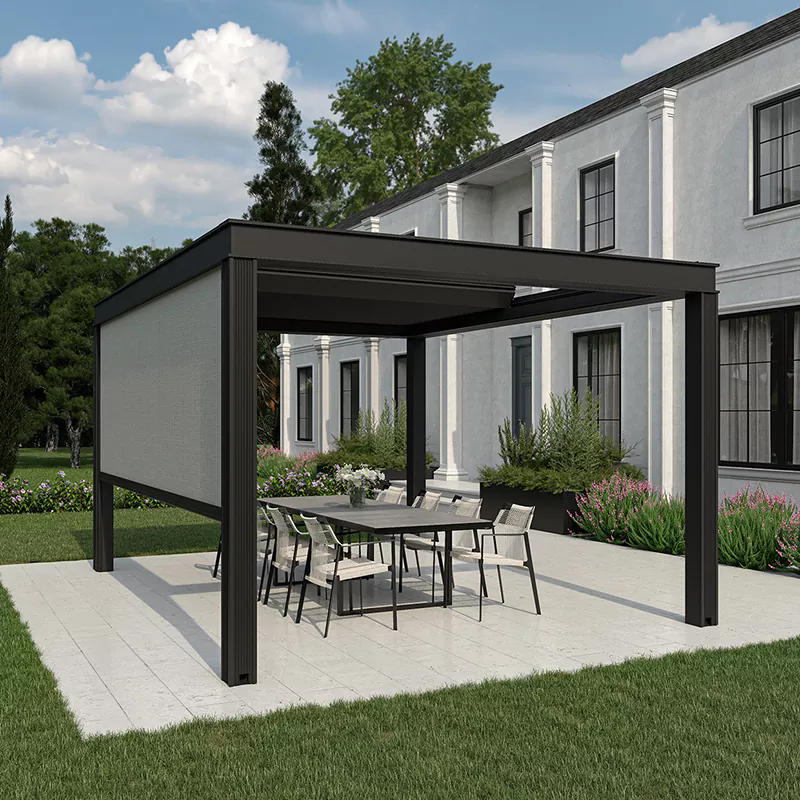 Comment une pergola à persiennes en aluminium améliore-t-elle les espaces de vie extérieurs ?