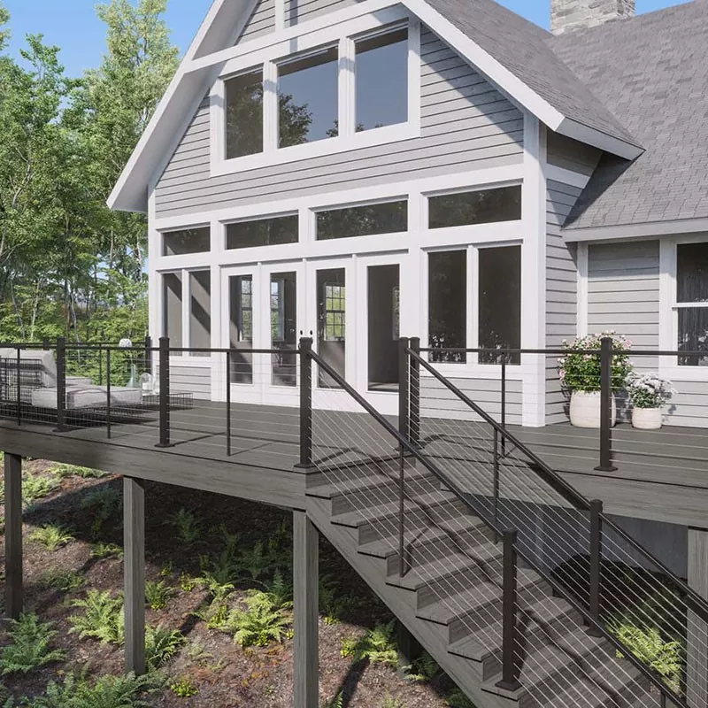 Main courante de câble