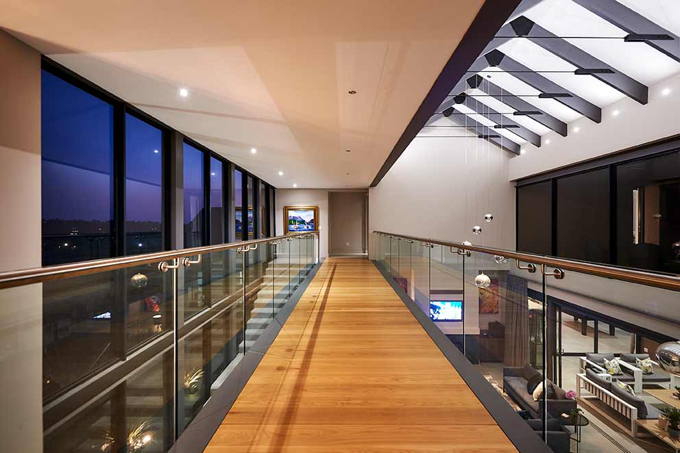 commercial glass railing