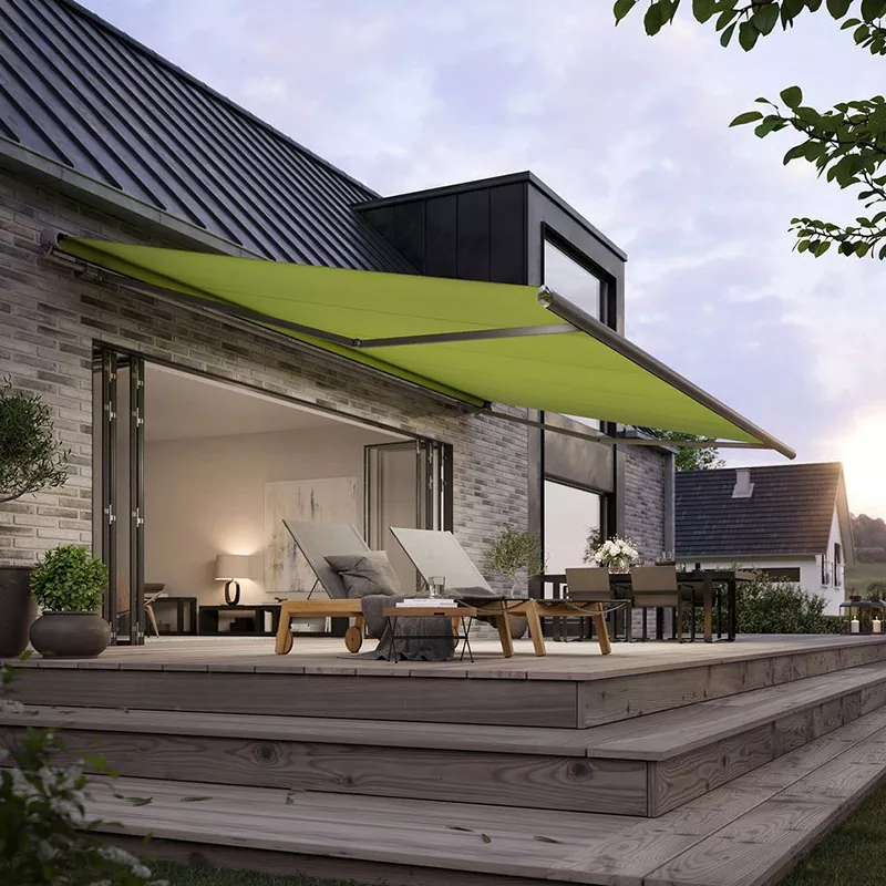 Auvent semi-cassette