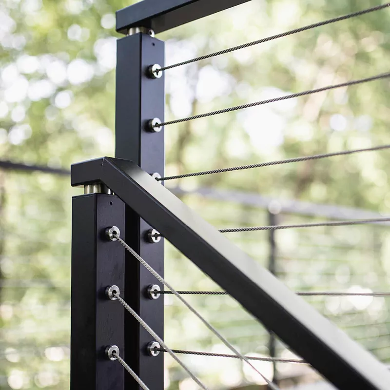 Garde-corps en câble SS